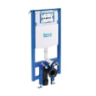 ROCA - Sistema Duplo WC One Compact con cisterna compacta de doble descarga para inodoro suspendido