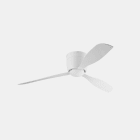 FORLIGHT - Ventilador IP20 Bora diámetro 1238mm LED 18W blanco cálido 3000K 694lm 0-10V / DALI / PWM blanco blanco