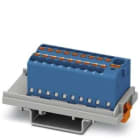 PHOENIX CONTACT - Bloque para distribución PTFIX 4/18X1,5-NS35 BU tensión nominal 500V 17,5A conexión push-in azul clase de montaje NS 35/7,5-NS 35/15