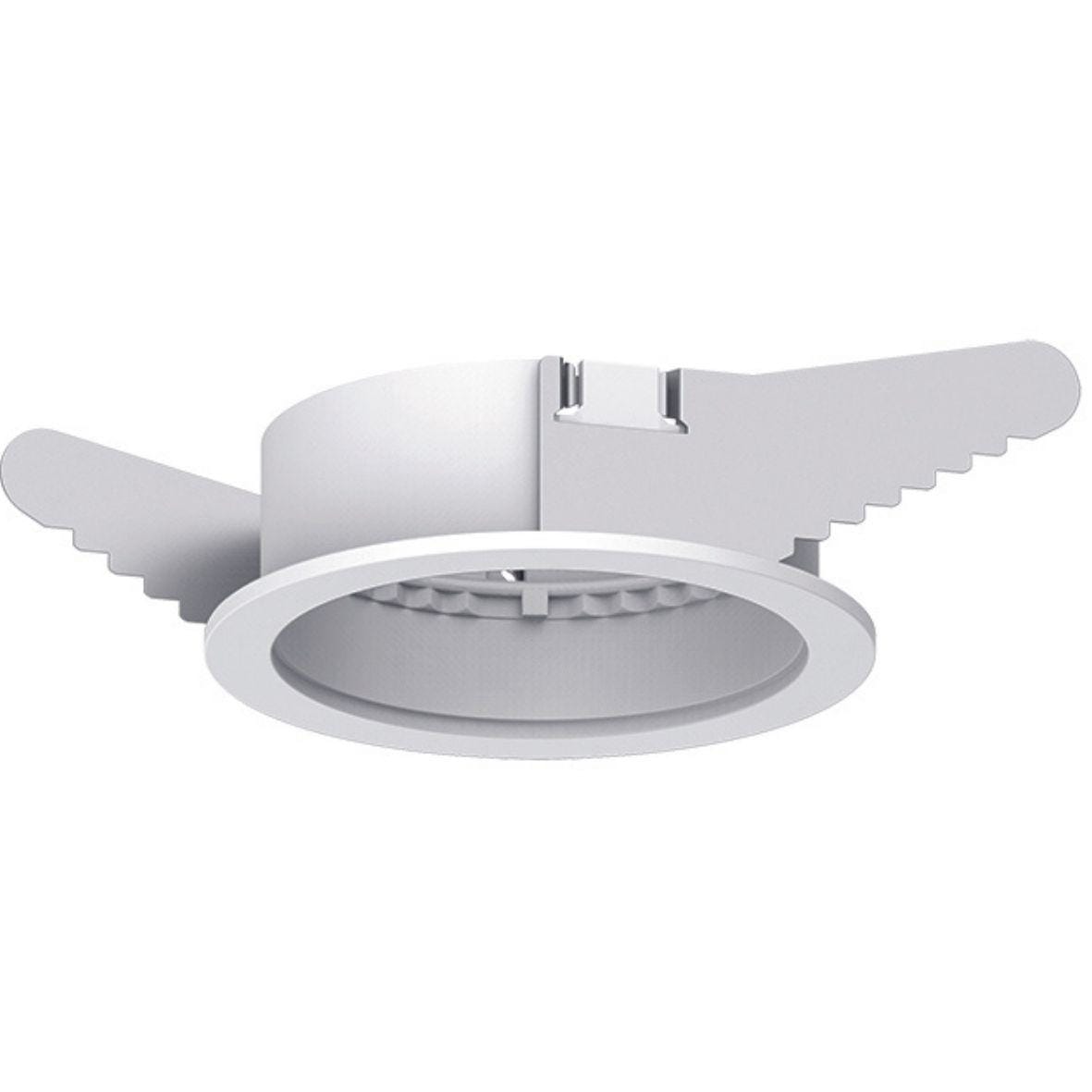 FREPI - Marco TRIM redondo blanco para ddownlight MINI CORAL orientable y fijo CUT OUT Ø63mm
