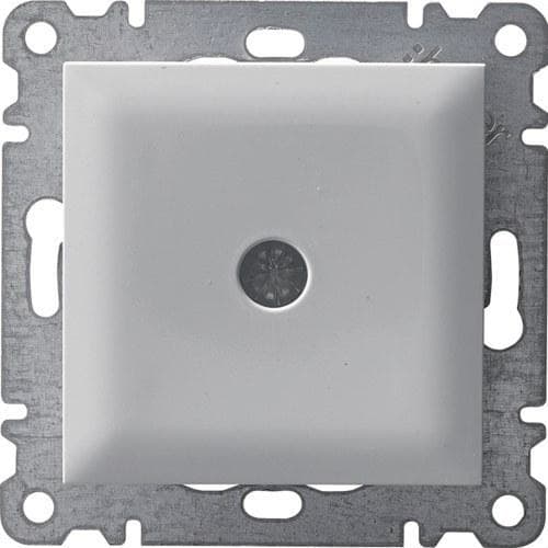 HAGER - Salida de cables Lumina blanco polar