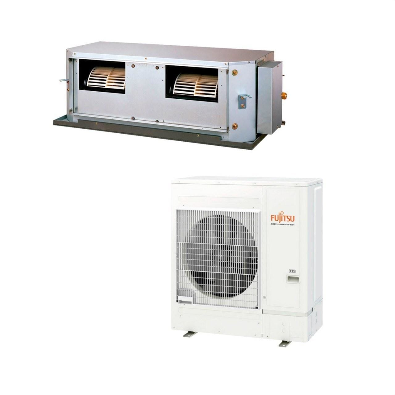 FUJITSU - Conjunto split conductos 1x6 ACY125K-KH presión alta