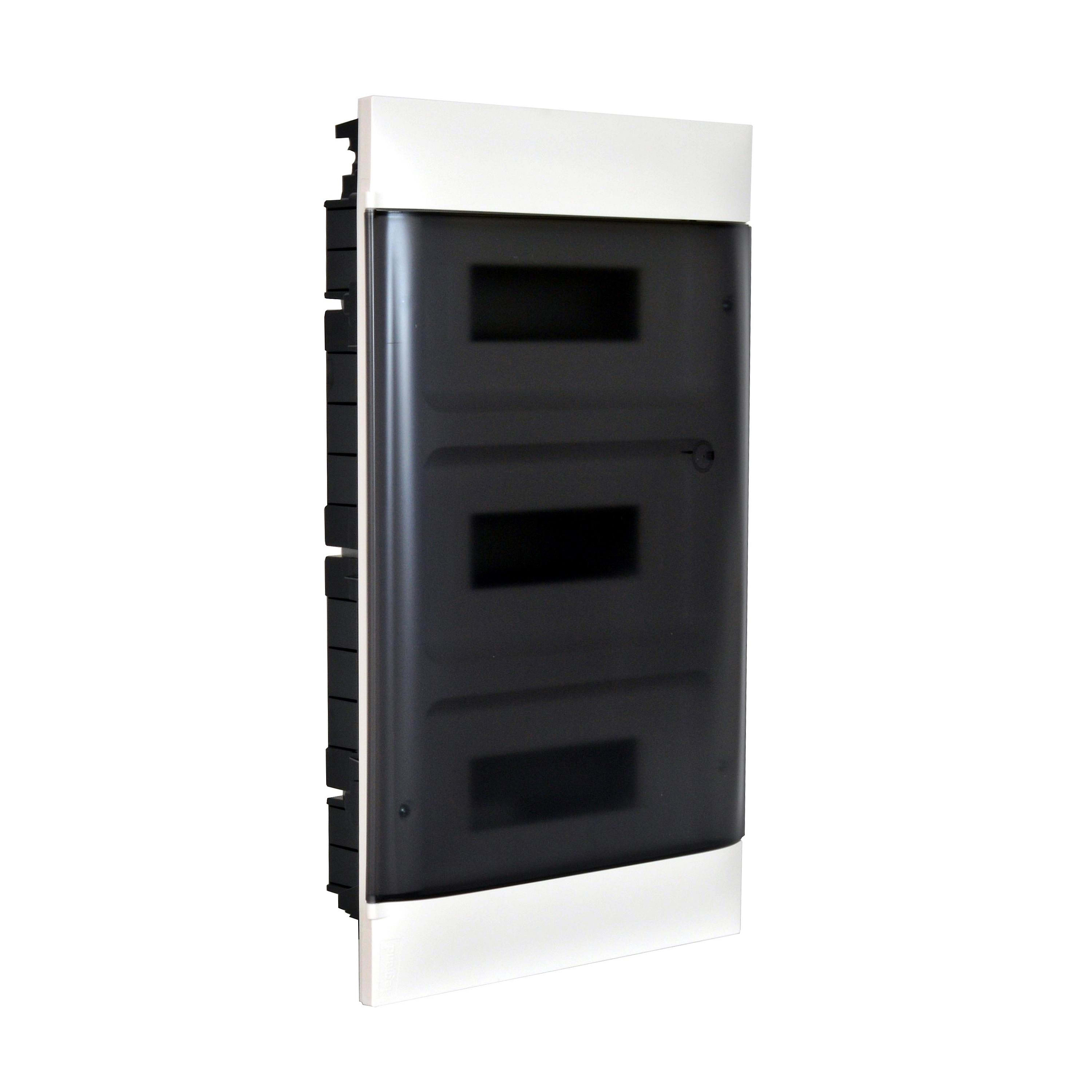 LEGRAND - Caja Empotrar Practibox S puerta transparente 3x12mod - para tabiques prefabricados