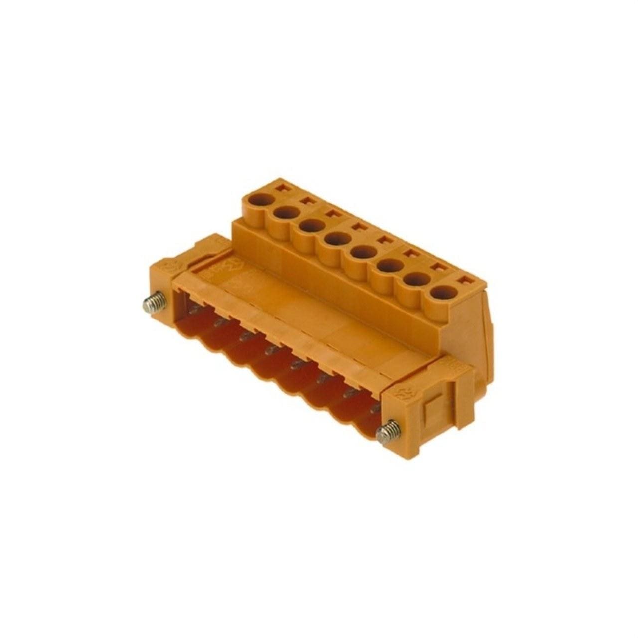 WEIDMULLER - Conector SLS 5.08/08/180FI SN OR BX para placa circuito impreso