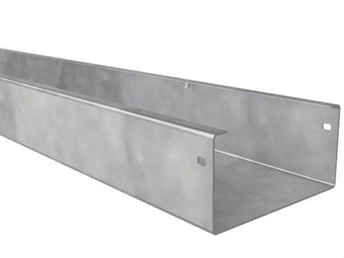 BASORCANAL - Canal pisable WT 600x100mm sin tapa galvanizado sendzimir (GS) (Tramo 2m)