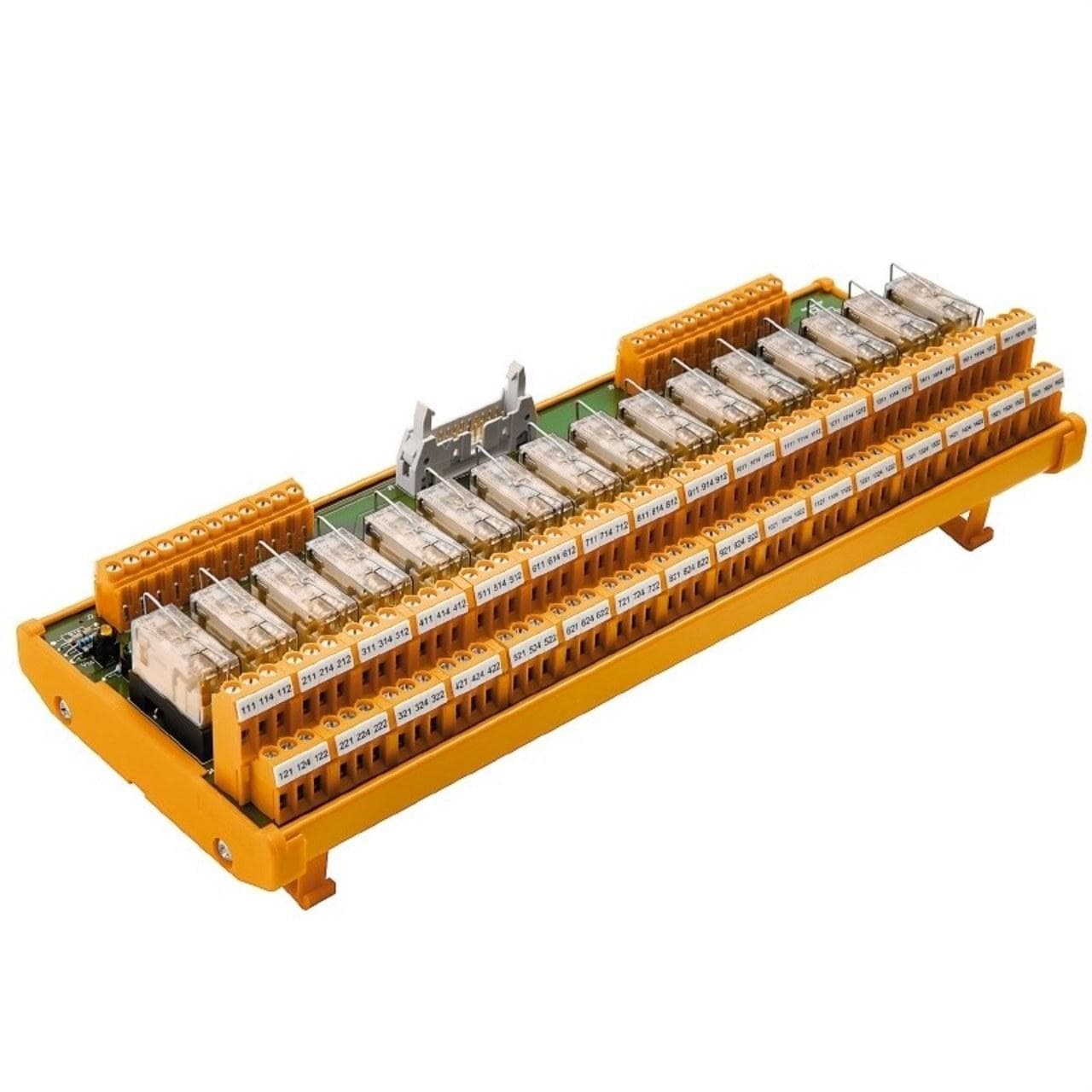 WEIDMULLER - Relé RSM-16 24V+ 2CO S con 2 contactos conmutados