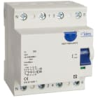 SOLERA - Diferencial 4P 40A sensibilidad 300mA 4 módulos sectores residencial y terciario 6kA 240/415V AC (50-60Hz) curva C clase A