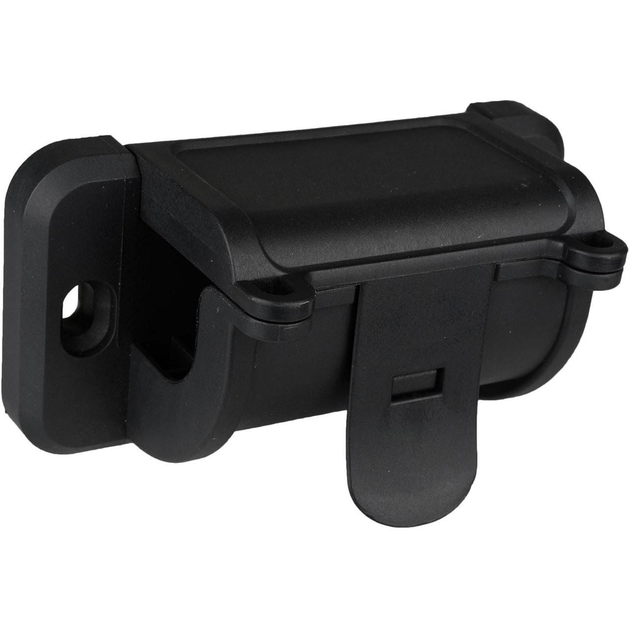SOLERA - Soporte de pared para enrollacables termoplástico negro