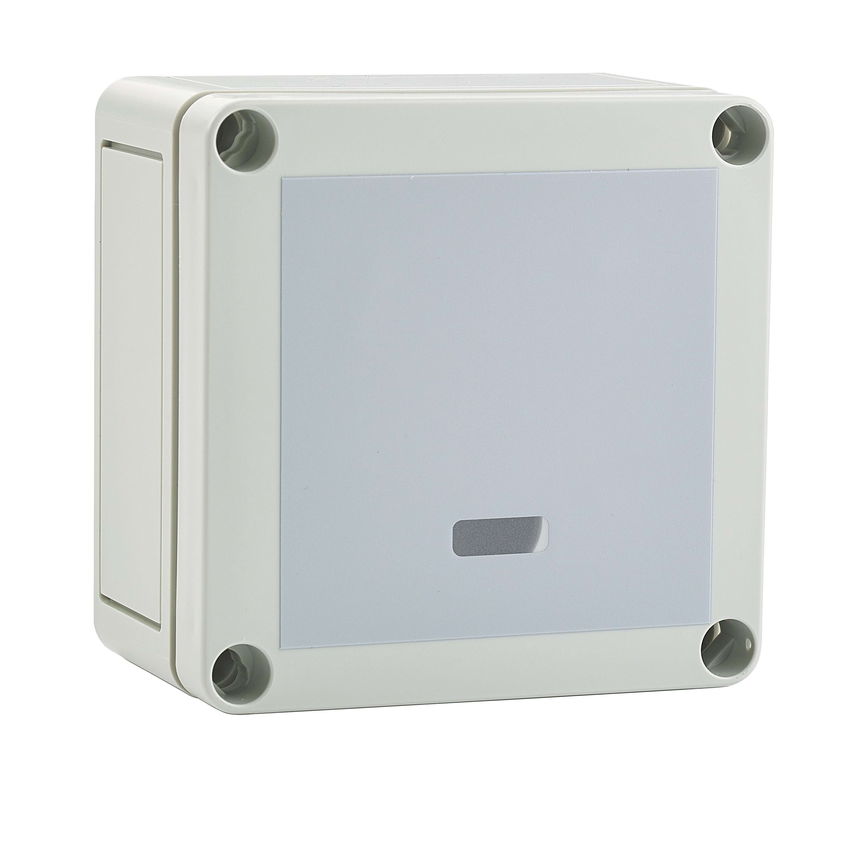 CP.ELECTRONICS - Detector de presencia microondas,ON/OFF, resistente IP66, techo o pared, montaje en superficie, contacto libre de potencial