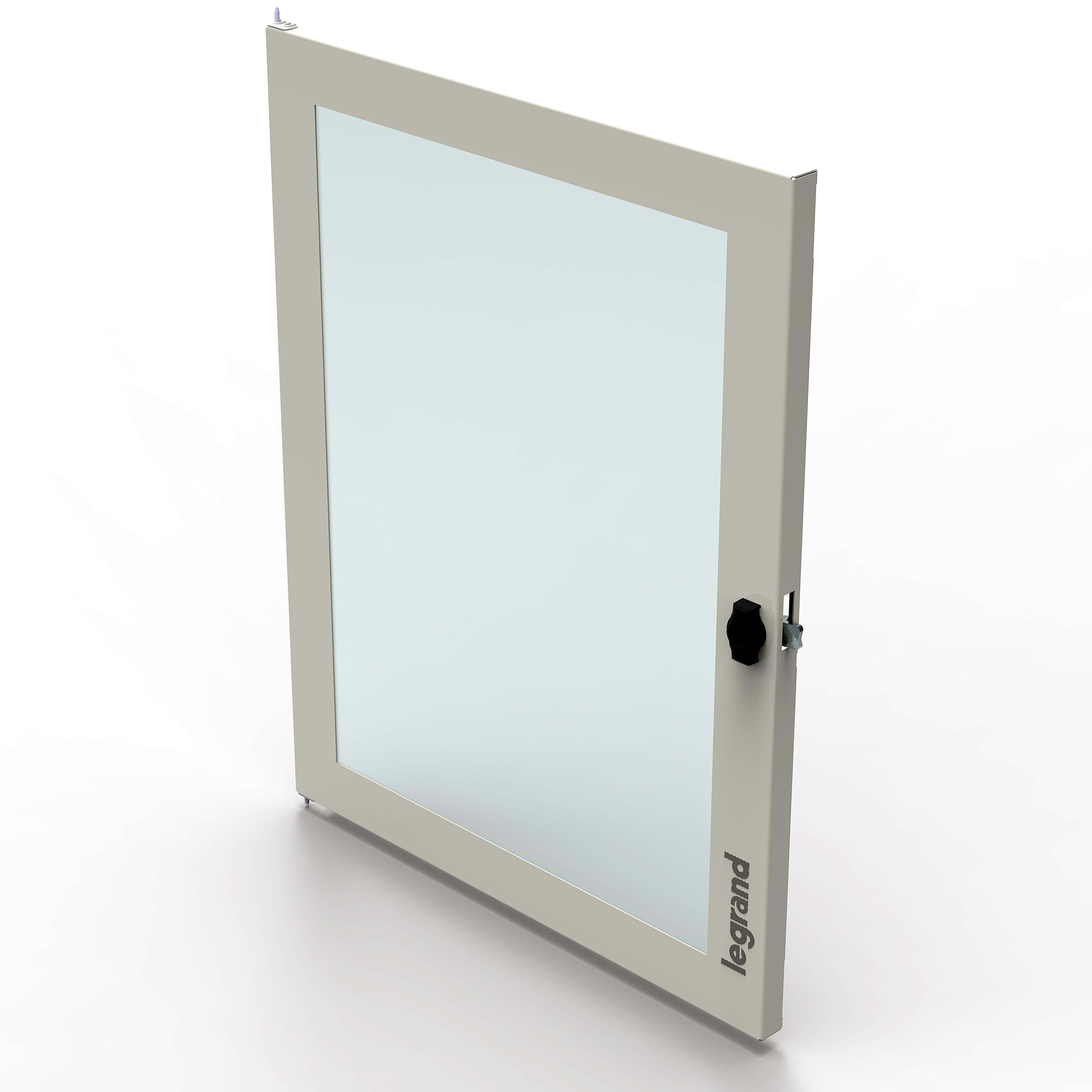 LEGRAND - Puerta transparente XL³S 160 - para caja de 4 filas - 24 módulos