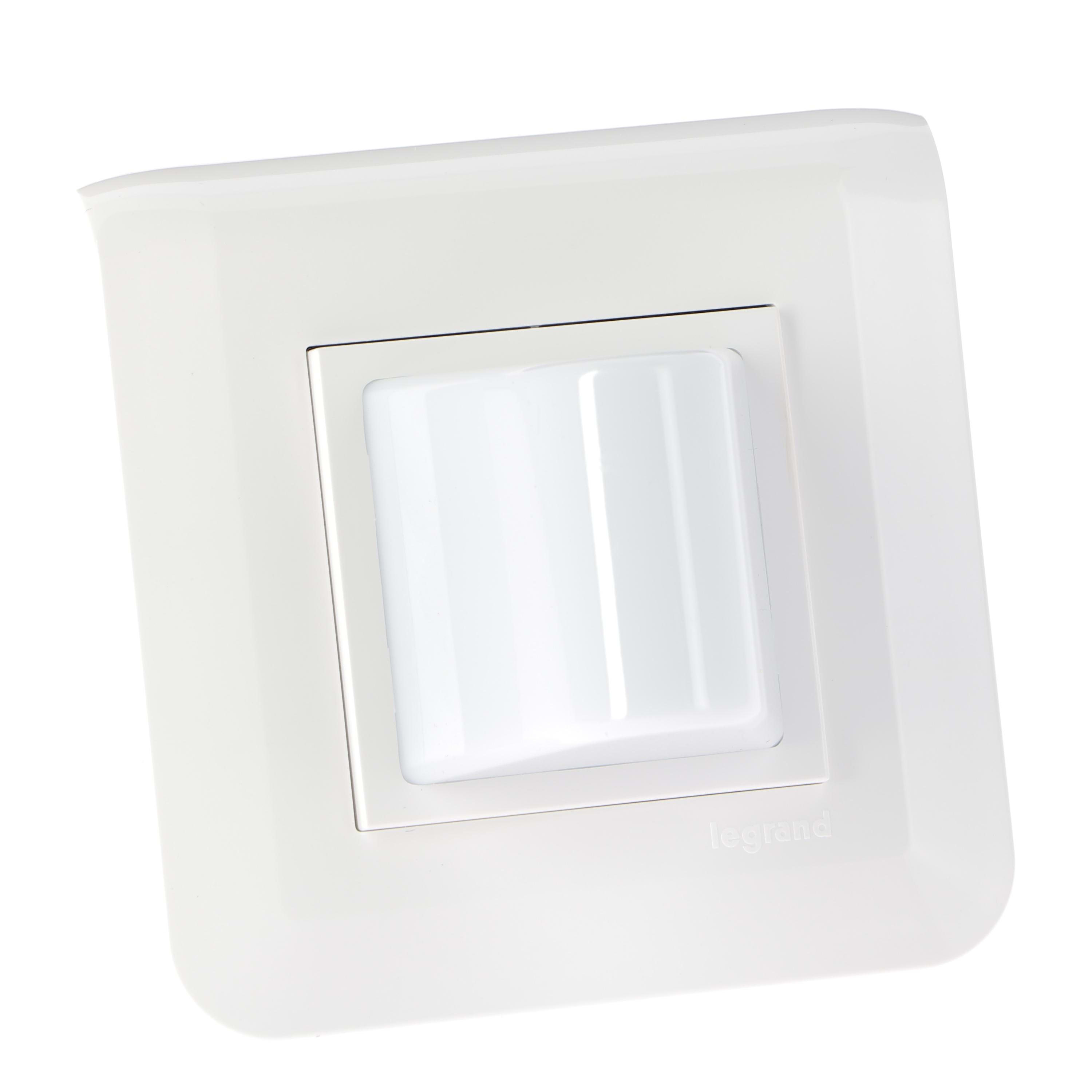 LEGRAND - Visor de pasillo con doble indicación (rojo/blanco) - 24V Nuevo mosaic antibacteriano