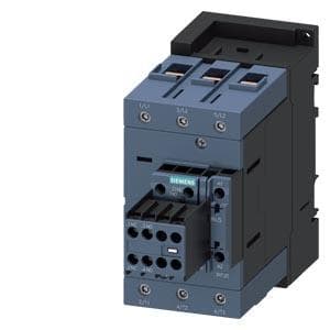 SIEMENS - Contactor AC3, 45kW/400V, 2NA+2NC, 20-33V AC/DC, 3 polos, 3NA, tamaño S3, bornes de tornillo, con varistor