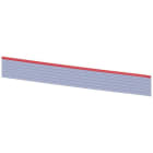 SIEMENS - Cable plano de 7 hilos, retícula de 1,27mm, ø 0,081 mm² (por hilo) 10m
