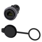 SIEMENS - Conexión RJ45, 22mm, metal mate, gris arena