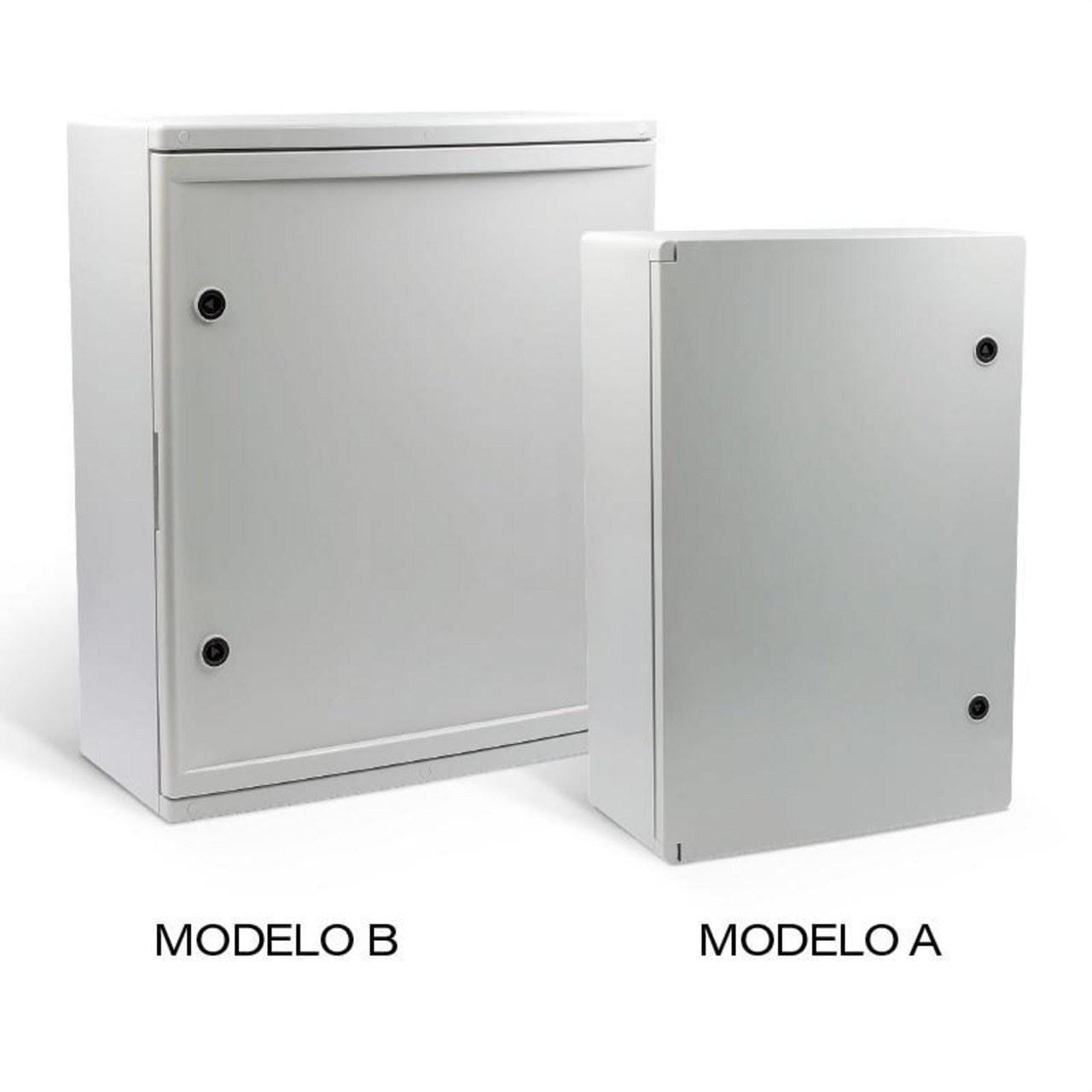 GAESTOPAS - Armario con puerta ciega 350x300x165mm gris RAL7035