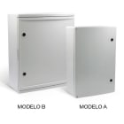 GAESTOPAS - Armario con puerta ciega 350x300x165mm gris RAL7035