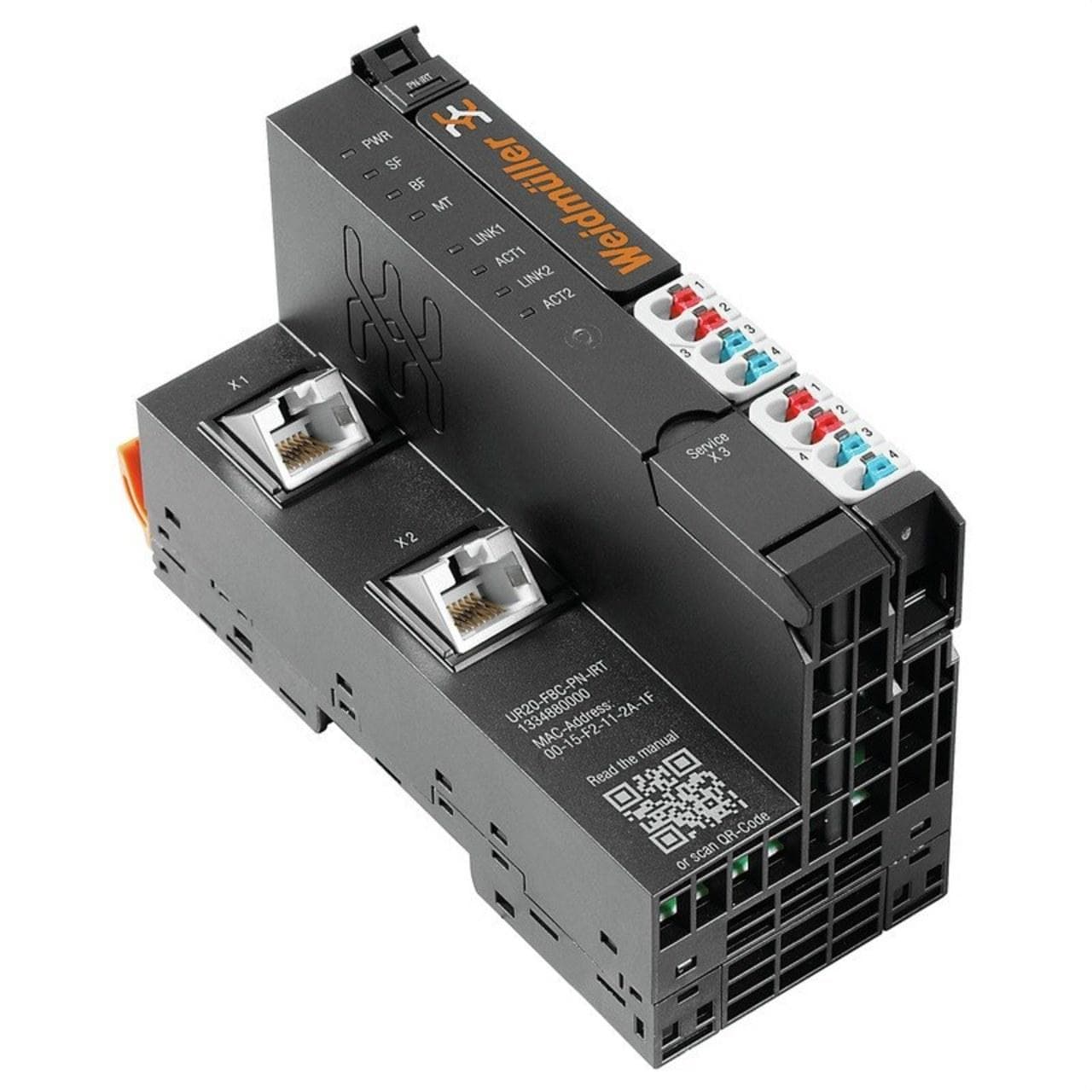 WEIDMULLER - Cabecera de bus de campo de E/S remoto UR20-FBC-PN-IRT-V2
