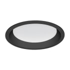 NORMALIT - Downlight Hat HR 20,5W 2300lm 220-240V 50/60H 850°C IP20-54 IK07 negro