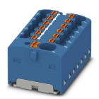 PHOENIX CONTACT - Bloque para distribución PTFIX 4/12X1,5 BU 450V 17,5A conexión push-in azul