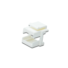 DIGITUS - ADAPTADOR KEYSTONE PARA ACOPLADOR SC SIMPLEX BLANC