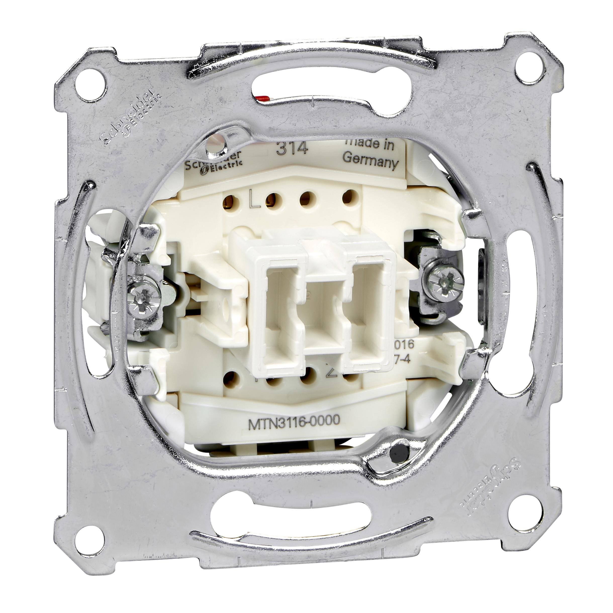 Schneider Electric - Conmutador 10A 250V de la gama ELEGANCE con función bidireccional