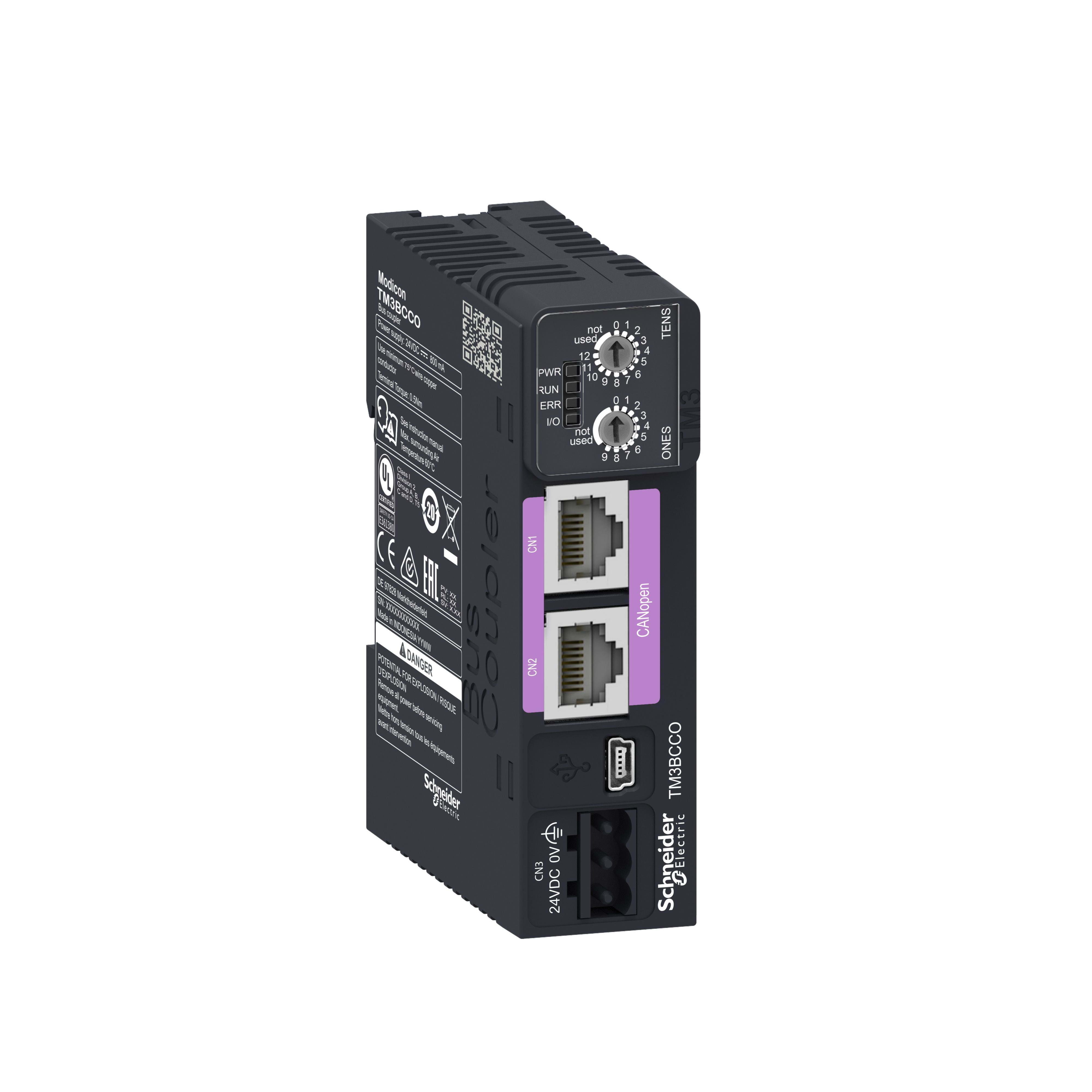 Schneider Electric - Cabecera comunicación TM3 CANOPEN