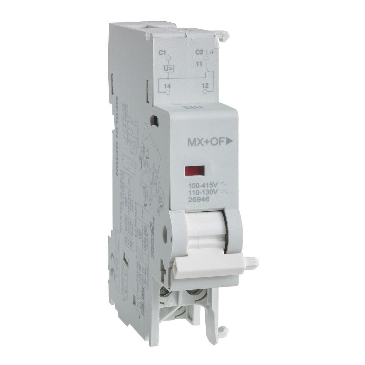 Schneider Electric - Auxiliar MULTI9 MX OF 12-24VAC 12-24VDC DECLENCH