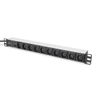 DIGITUS - PDU 1U 19"  10 SALIDAS C13 ENTRADA C14 10A