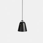 LEDS-C4 - Luminaria colgante NAPA pequeña E27 23W negro