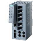 SIEMENS - Switch gestionable Scalance XC206-2, layer 2, 6 puertos RJ45 10/100 Mbit/s, 2 puertos ST/BFOC