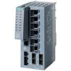 SIEMENS - Switch gestionable Scalance XC206-2, layer 2, 6 puertos RJ45 10/100 Mbit/s, 2 puertos SC