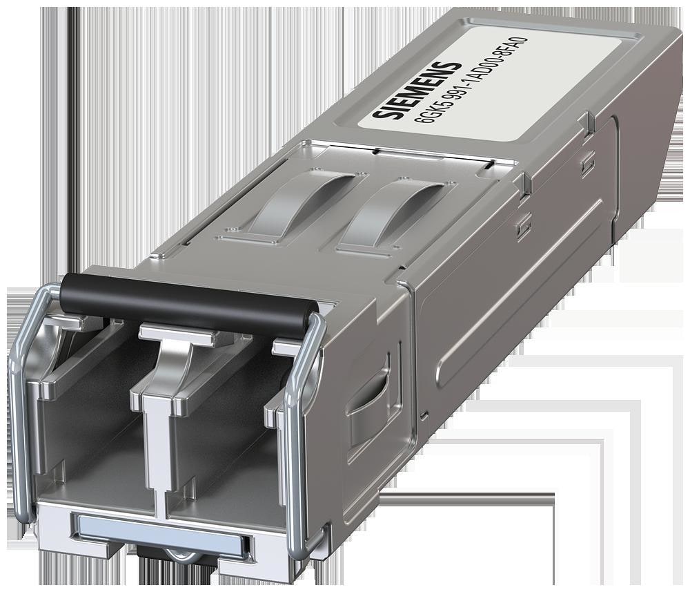 SIEMENS - Transceptor enchufable SFP991-1, con revestimiento conformado, 1 puerto LC 100 Mbit/s, óptico