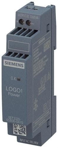 SIEMENS - Fuente de alimentación, entrada AC 100-240V, salida DC 12V/ 0,9A