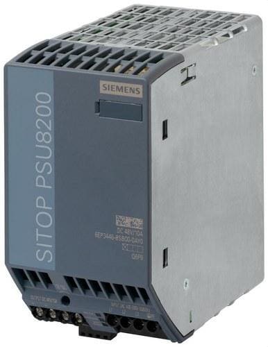 SIEMENS - Fuente de alimentación Sitop PSU8200, entrada 3 AC 400-500V, salida DC 48V/10A
