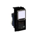 LEGRAND - Base RJ45 Living Now - Cat. 6 - UTP - Dark - 1 módulo