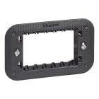 LEGRAND - Soporte de tornillos para placas Living Now 3 módulos