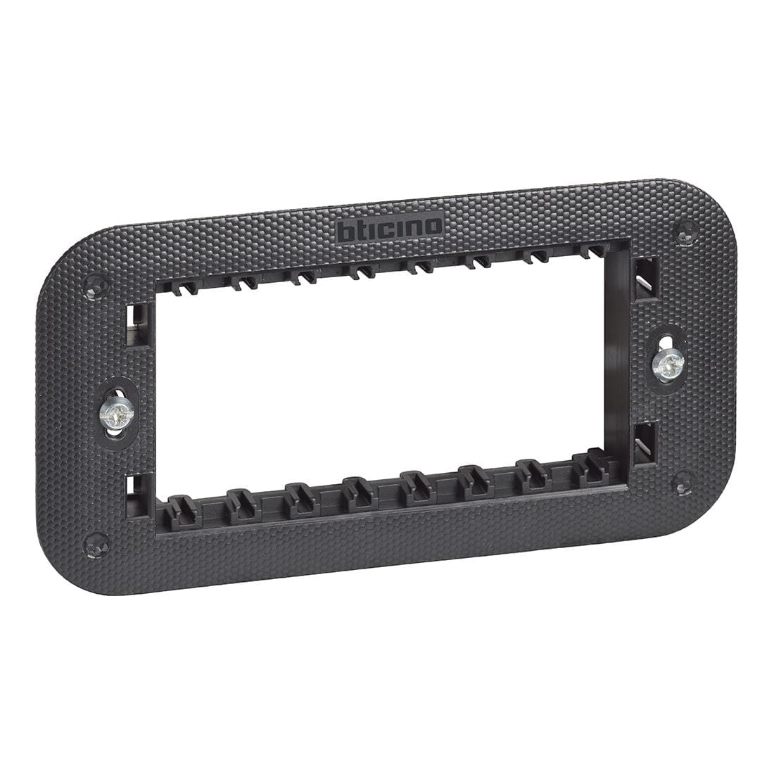 LEGRAND - Soporte a tornillos para placas Living Now 4 módulos