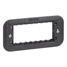 LEGRAND - Soporte a tornillos para placas Living Now 4 módulos