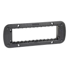 LEGRAND - Soporte a tornillos para placas Living Now 6 módulos