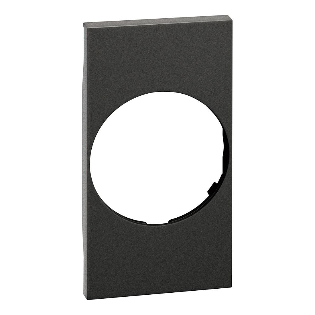 LEGRAND - Frontal base de corriente Living Now - Dark - 2 módulos