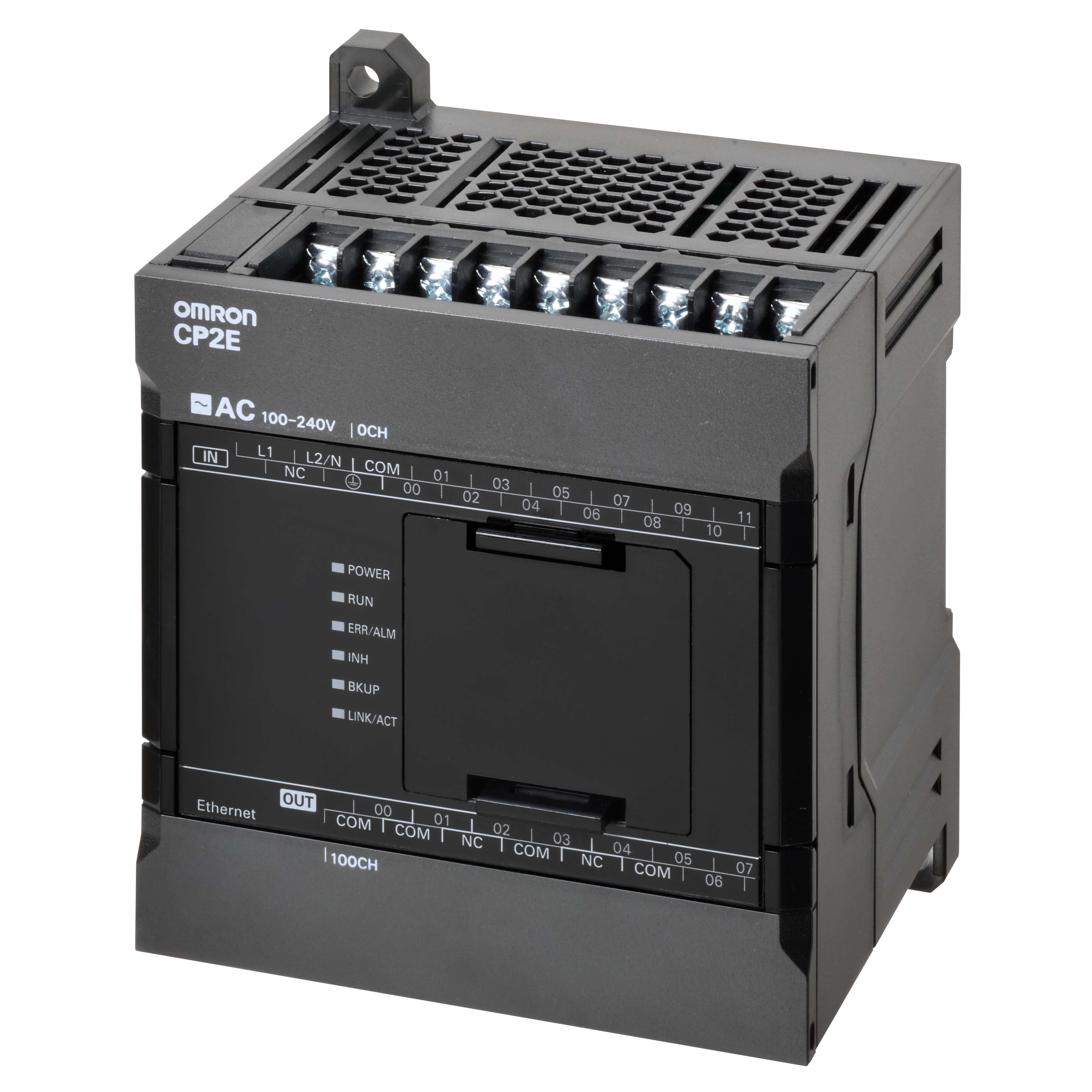 OMRON - Controlador PLC red compacto CP2E con 8 DI/6DO 24V DC 10K