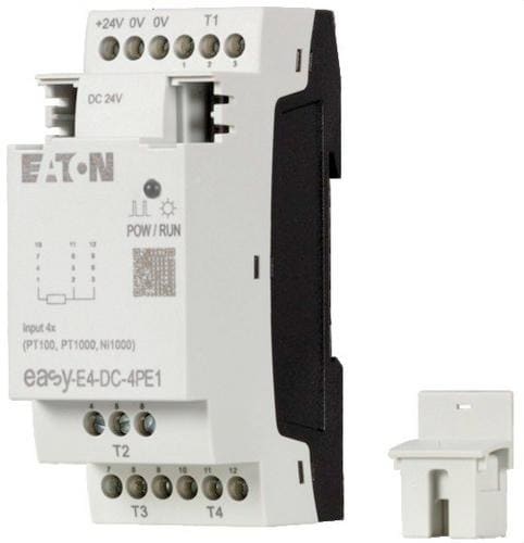 EATON - Controlador Nano easy E4 ampliación E/S 24 V DC 4 PT100 conexión a tornillo