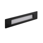 DOPO - EMPOTRABLE PARED WIND IP55 LED R7S 11W 3000K NEGRO