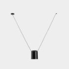 LEDS-C4 - Luminaria colgante 00-7390 ATTIC 1xE27 23 negro mate