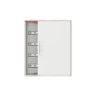 ABB - Armario superficie CA24V 96 módulos 125mm puerta metálica