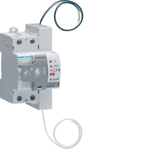 HAGER - Interruptor diferencial reconexión automática 2P 40A 30mA 3 módulos