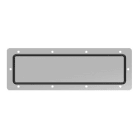 IDE - Tapa entrada cables estándar 300x80 chapa de acero laminado RAL7035
