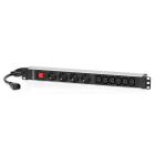 SALICRU - Unidad de distribución de energía SPS 4F+6F PDU SCH+C13/C14