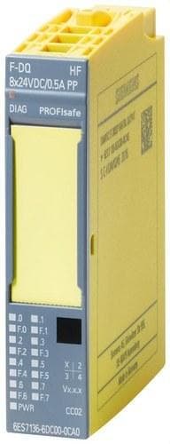 SIEMENS - MOD.ELTRON.SAL.DIGITALES SEG.SIMATIC ET 200 ET 200SP,8 F-DQ 24V DC/0.5A PP