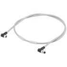 SIEMENS - Cable de alimentación M8 SIMATIC ET 200 cable PUR libre de halógenos, con conector M8 acodado y conector hembra M8 acodado, 4P 10m